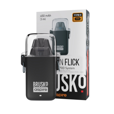 BRUSKO MINICAN FLICK ׸ (Black)