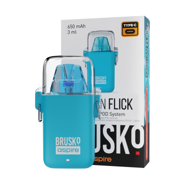 BRUSKO MINICAN FLICK  (Blue)