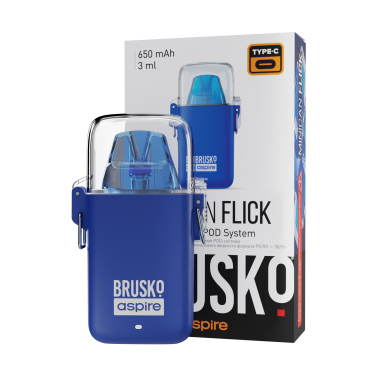 BRUSKO MINICAN FLICK  (Dark blue)