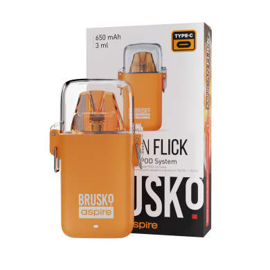 BRUSKO MINICAN FLICK  (Orange)