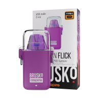 BRUSKO MINICAN FLICK  (Purple)