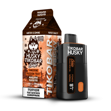  HUSKY x TIKOBAR 12000 (STRONG) 40 - TANGERINE PASSION FRUIT