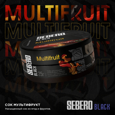 Sebero Black (Multifruit)  100 