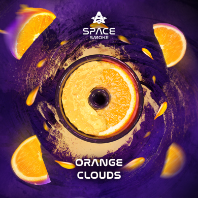 Space Smoke Orange Clouds 30 