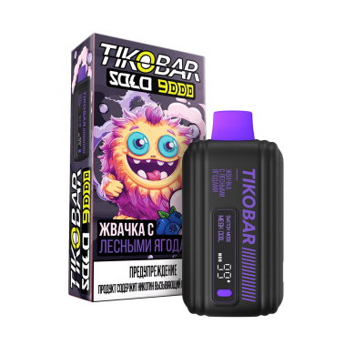 ()  Tikobar SOLO X 9000 Wild Berries Bubble Gum (   )