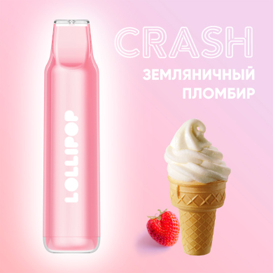  Crash Lollipop (3000) - Strawberry Cream Ice ( )