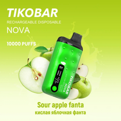 ()  Tikobar NOVA X 10000 (  ) Sour Apple Soda