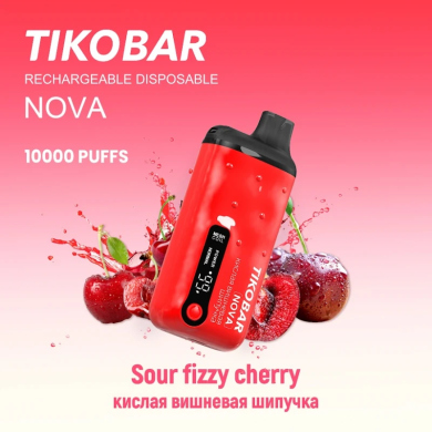 ()  Tikobar NOVA X 10000 (  ) Sour Fizzy Cherry