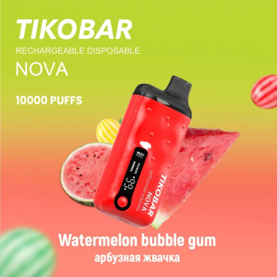 ()  Tikobar NOVA X 10000 ( ) Watermelon Bubble Gum