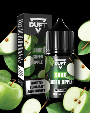  DUFT SOUR LINE Salt 30  GREEN APPLE ( ) 20 