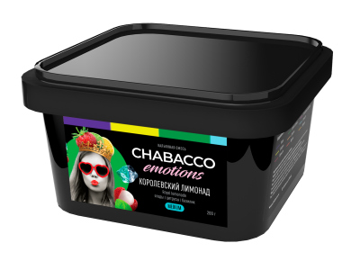 Chabacco Emotions   Royal Lemonade 200 